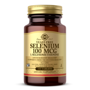 Yeast-Free Selenium 100 mcg Tablets