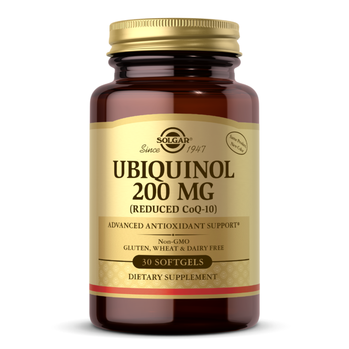 Ubiquinol 200 mg (Reduced CoQ-10) Softgels