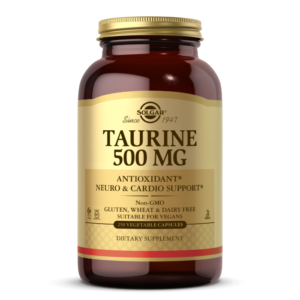 Taurine 500 mg Vegetable Capsules