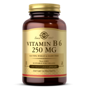 Vitamin B6 250 mg Vegetable Capsules