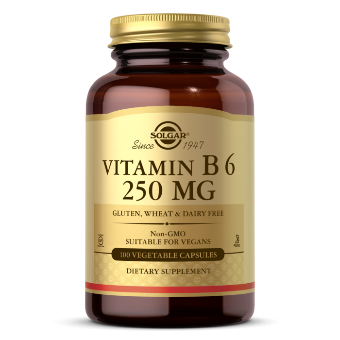 Vitamin B6 250 mg Vegetable Capsules
