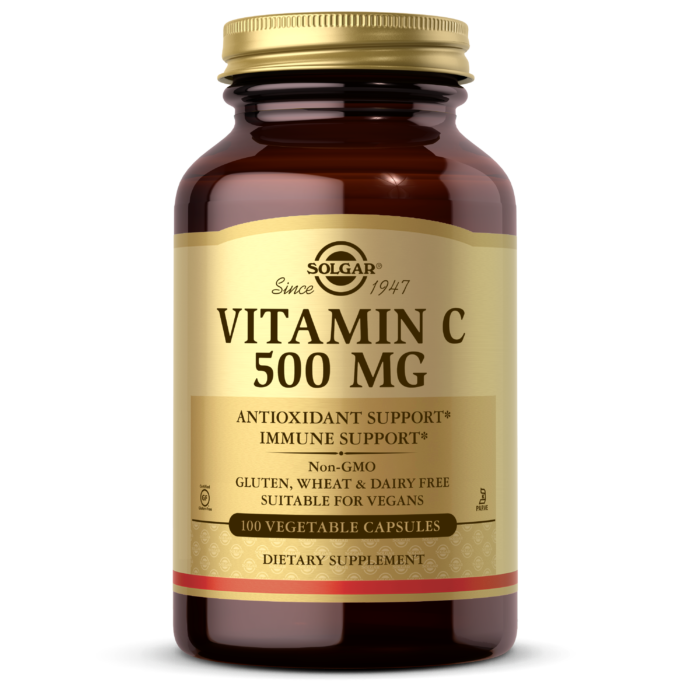 Vitamin C 500 mg Vegetable Capsules