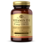Vitamin D3 (Cholecalciferol) 55 mcg (2200 IU) Vegetable Capsules