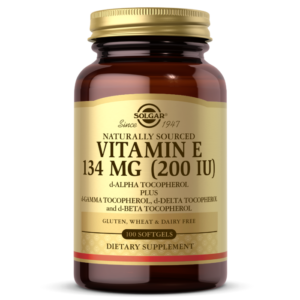 Vitamin E 134 MG (200 IU) Mixed Softgels (d-Alpha Tocopherol & Mixed Tocopherols)