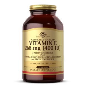 Vitamin E 268 MG (400 IU) Mixed Softgels (d-Alpha Tocopherol & Mixed Tocopherols)