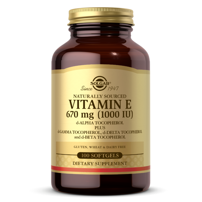 Vitamin E 670 MG (1000 IU) Mixed Softgels (d-Alpha Tocopherol & Mixed Tocopherols)