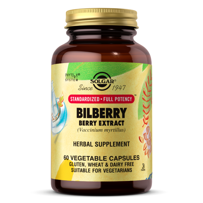 SFP Bilberry Berry Extract Vegetable Capsules