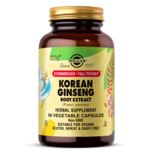 SFP Korean Ginseng Root Extract Vegetable Capsules