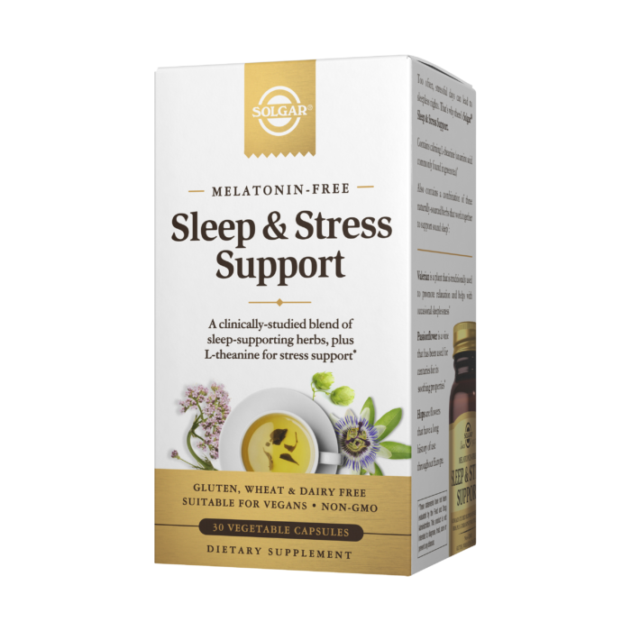 Sleep
  & Stress Support Vegetable Capsules