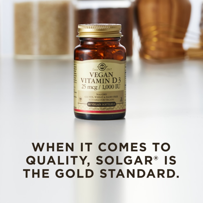 Vegan  Vitamin D3 25 mcg (1000 IU)