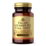 Vegan
  Vitamin D3 25 mcg (1000 IU)