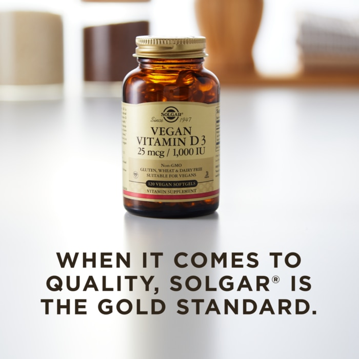 Vegan  Vitamin D3 25 mcg (1000 IU)