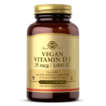 Vegan
  Vitamin D3 25 mcg (1000 IU)