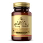 Vegan
  Vitamin D3 150 mcg (6000 IU)