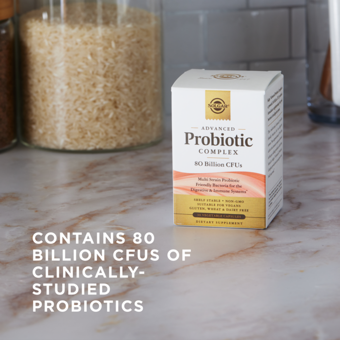 Advanced Probiotic Complex Vegetable Capsules