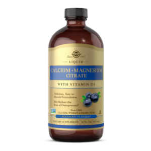 Liquid Calcium Magnesium Citrate with Vitamin D3 - BLUEBERRY FLAVORED <b></b>