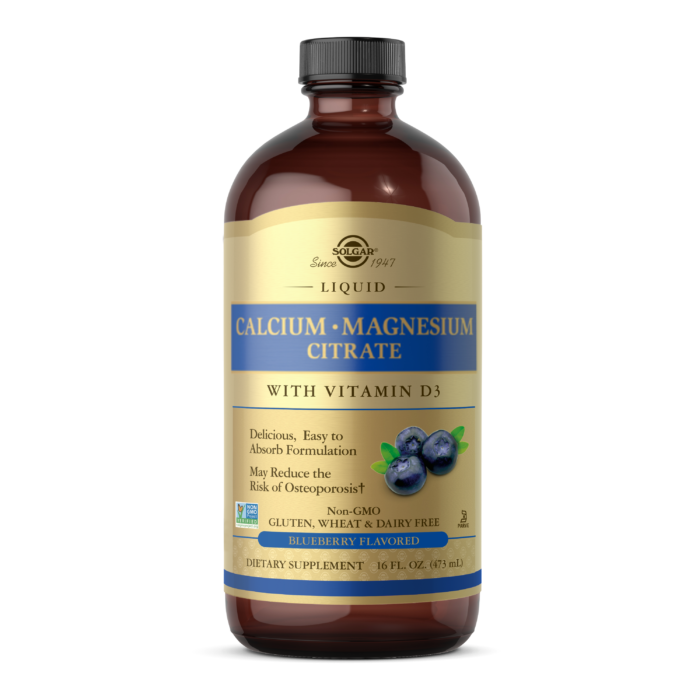 Liquid Calcium Magnesium Citrate with Vitamin D3 – BLUEBERRY FLAVORED <b></noscript><img class=