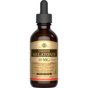 Liquid Melatonin 10 mg - Natural Black Cherry Flavor
