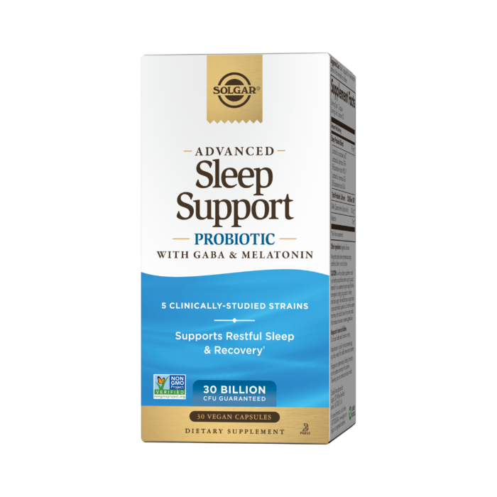 Advanced Sleep Support Probiotic with GABA & Melatonin Vegan Capsules